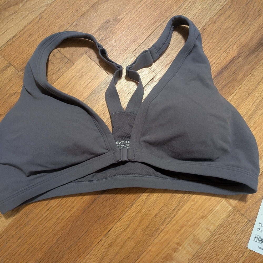 Dusty Purple Athleta Harmony Sports Bra - Picture 3 of 5